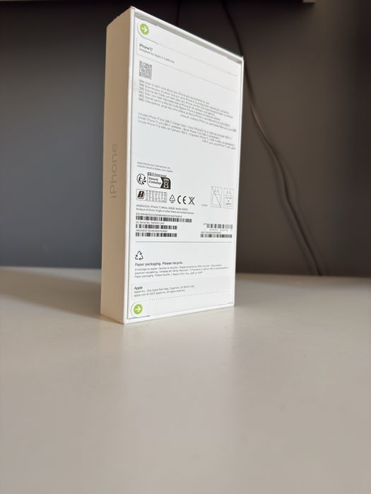 Неразпечатан!! iphone 17 256gb White