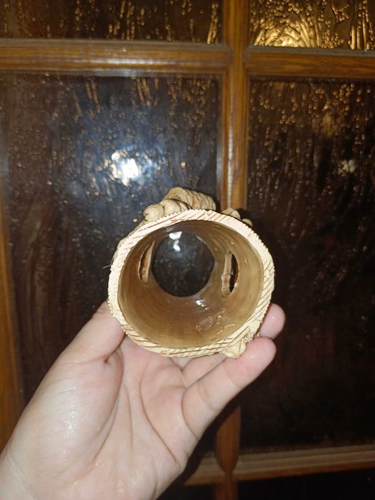 Декор трубка в аквариум