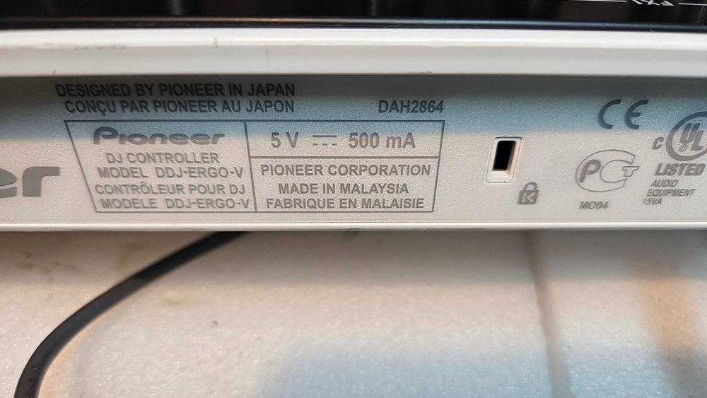 Controller DJ Pioneer DDJ-ERGO-V