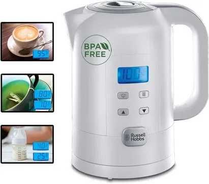 Ел. кана Russell Hobbs Precision Control 2200W, 1.7л LCD дисплей