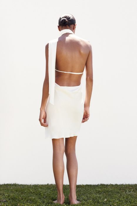 Rochie satinată Zara limited edition