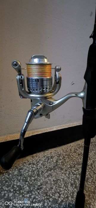 спининг  въдица "Drennan dropshot e-sox " 2.60/4-20 г с две макари  Tica Aries с червячна предавка