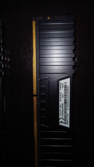 Ram Corsair vengeance LPX 2x8gb 3000mhz