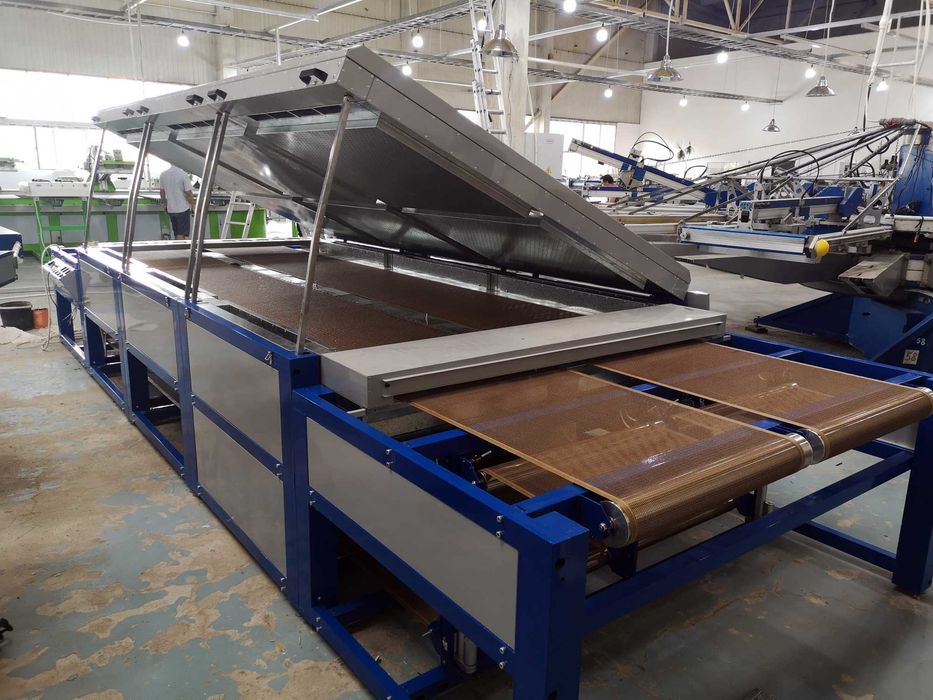 Туннельная сушилка для шелкографии. Изготовление на заказ.