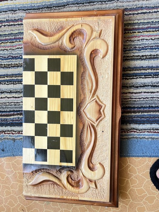 Нарды ручная работа из дерево