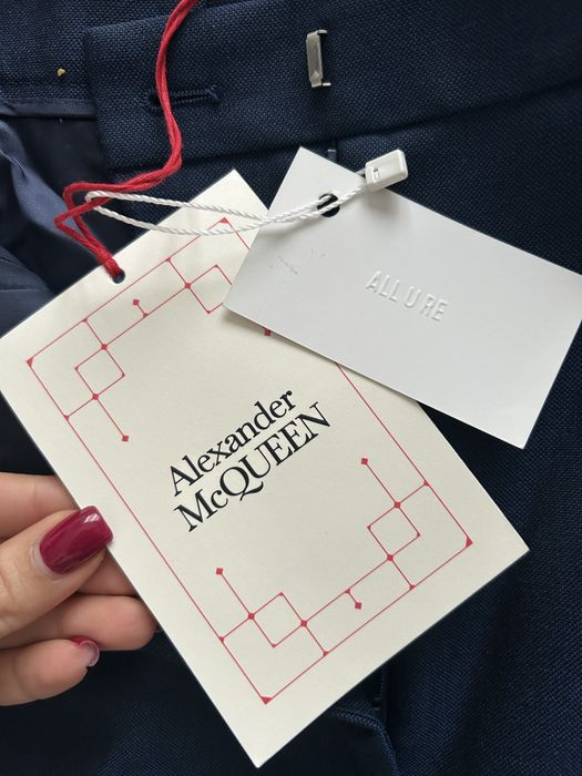 Alexander McQueen вълнен панталон