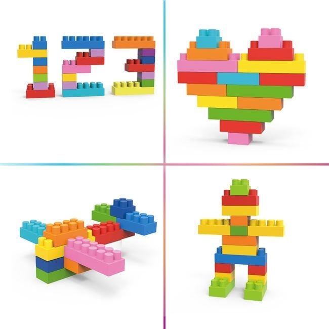 Детски конструктор-100 части/строителен комплект