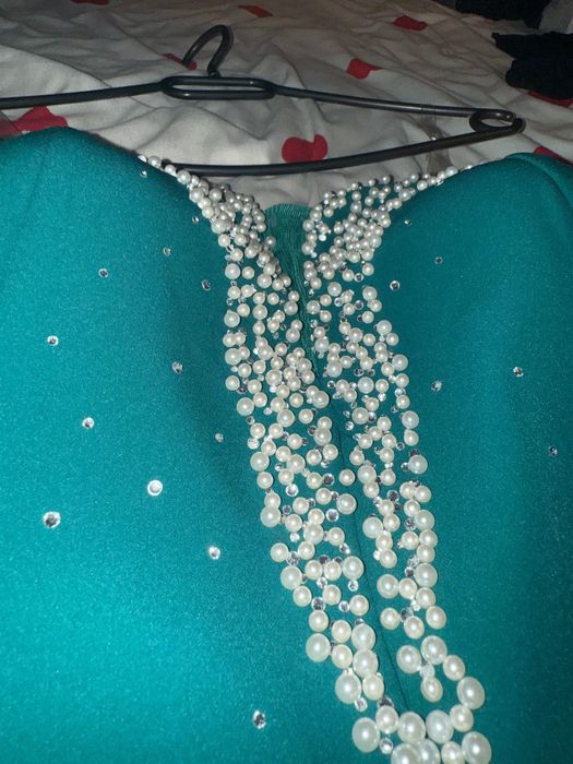 Rochie Elegantă - Verde smarald, ocazii speciale, marime 42/XL