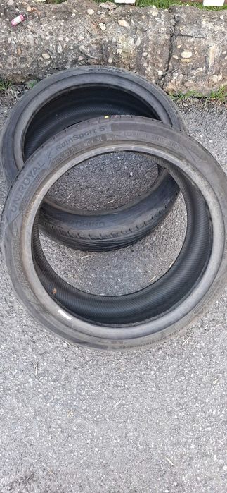 2бр. 225/40/18 Uniroyal 7mm грайфер, дот 20г. ---