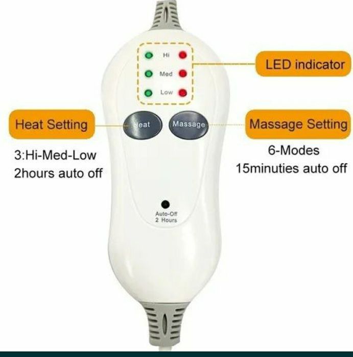 Даставка безплатная электрическая лечебная массажная грелка