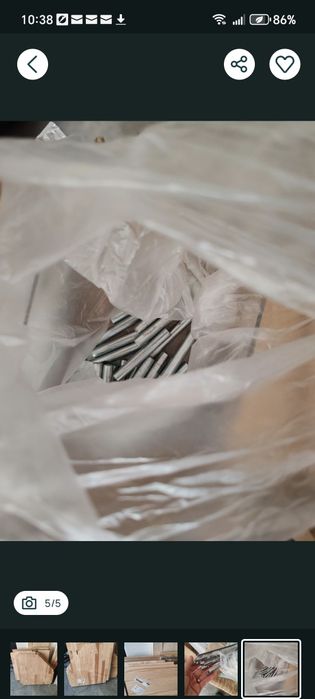 Polite rafturi Ikea lemn pin  Ivar