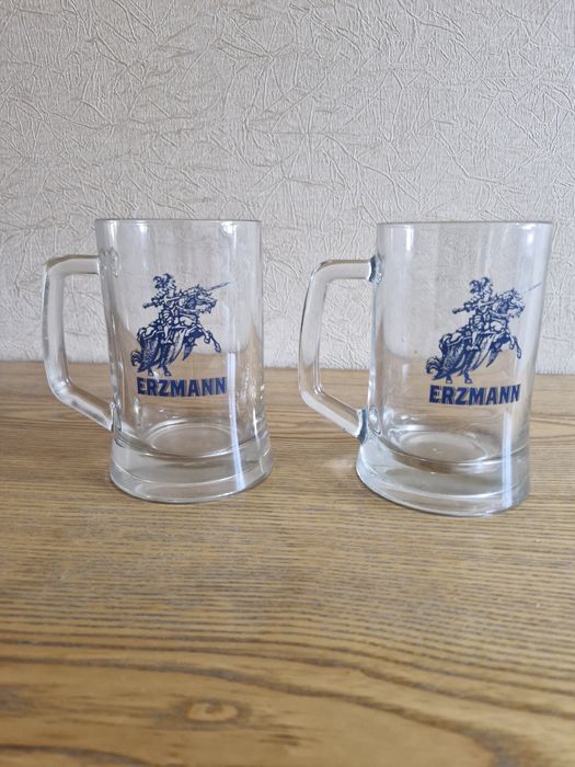 Кружки пивные керамика, стекло.