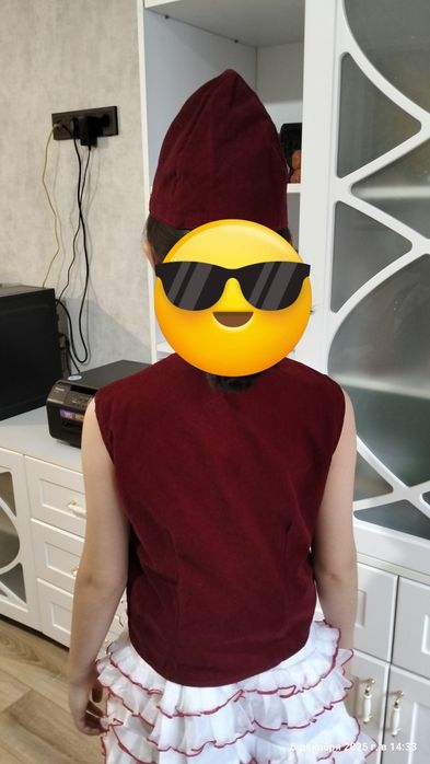 Национальный казахский набор для девочки (3–8 лет)