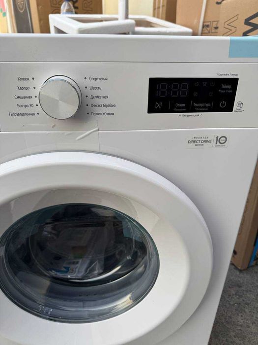 Стиральная машина LG 6 кг F2Y1NS3W DD Inverter Steam