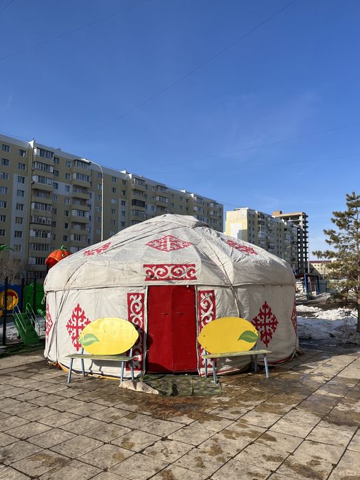 Юрта, Киіз үй в аренду 8қанатты