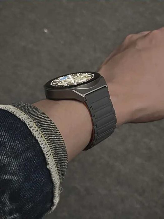 Curea silicon+Metal Huawei GT,GT2,GT3,GT4,GT5(46mm) 22mm modelul 1