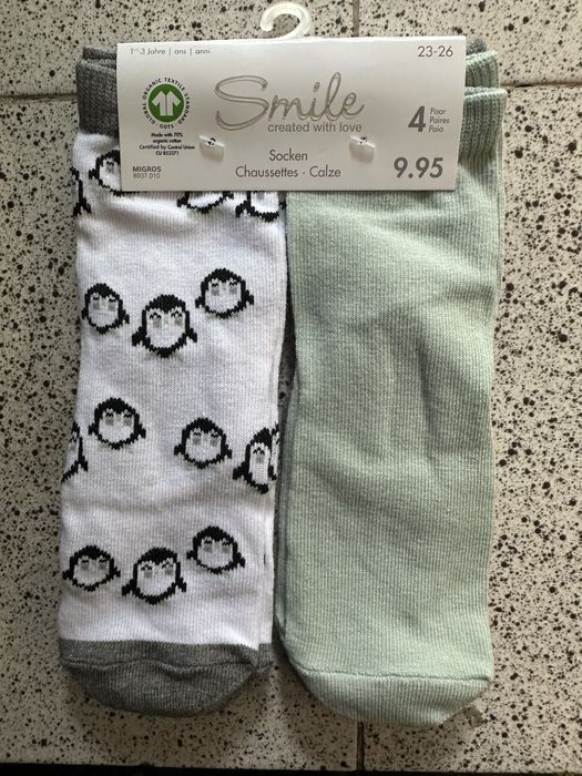 Детски чорапки размер 23-26 4 бр