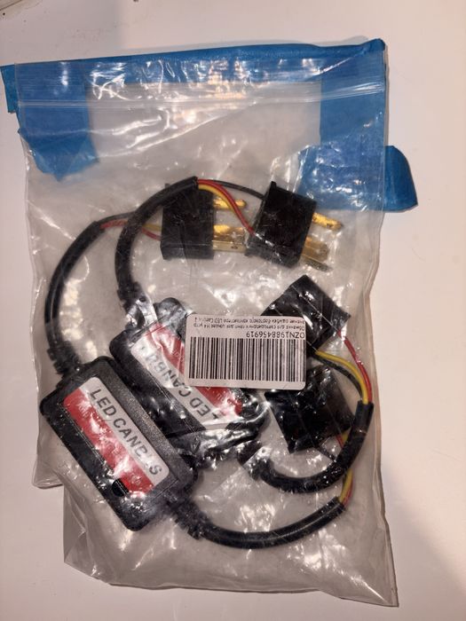 LED лампочки H4 + обманка