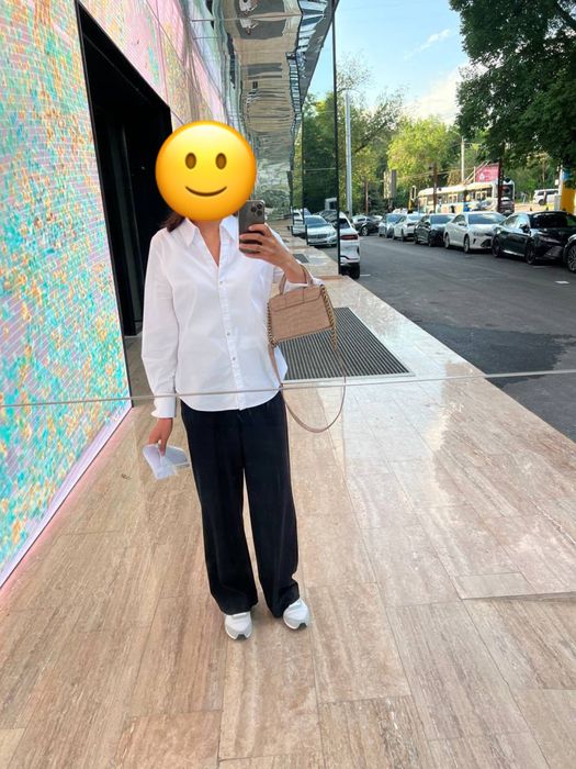 Рубашка белая Zara