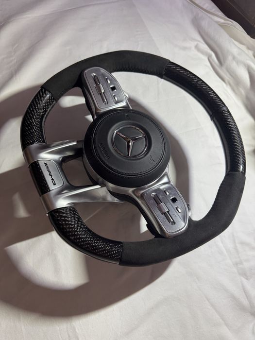 Volan carbon Mercedes Benz A class E S C Gle Glc Glk