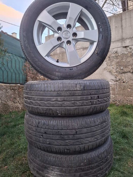 16" SUZUKI,Джанти+летни гуми. 205/55/16