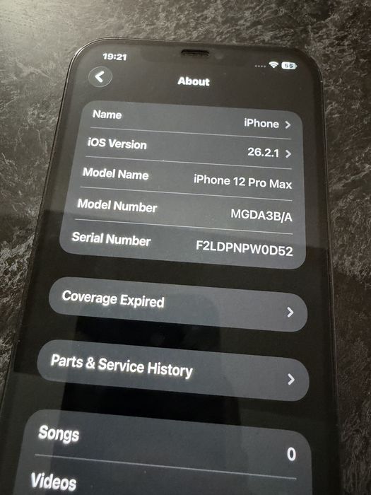 iPhone 12 Pro Max 128Gb Blue stare foarte buna