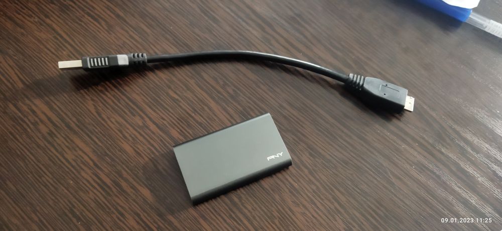 PNY Elite Portable SSD 480GB Made in Taiwan