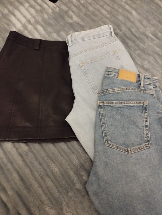 Джинсы, юбка б/у