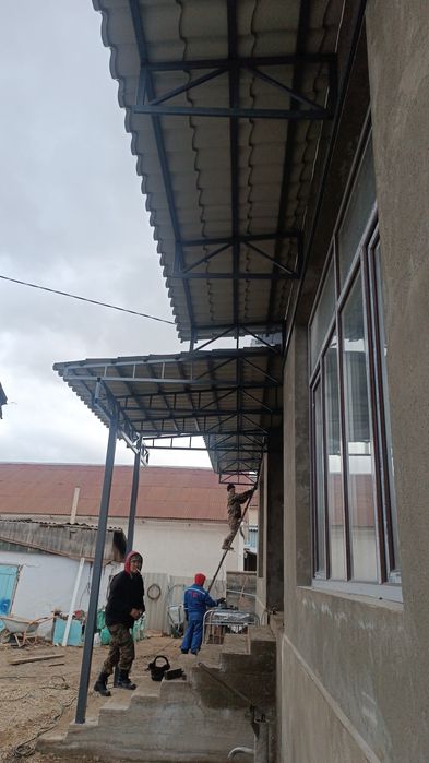 Навесы, козырьки.