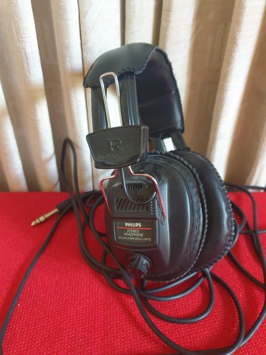 Căști stereo Philips SBC3155 vintage anii '80.