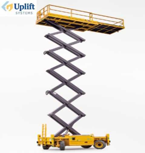 Лифт, Внедорожная самоходная ножничная подъёмная рабочая платформа