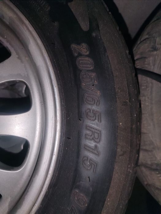 Титанка с покрышкой BMW