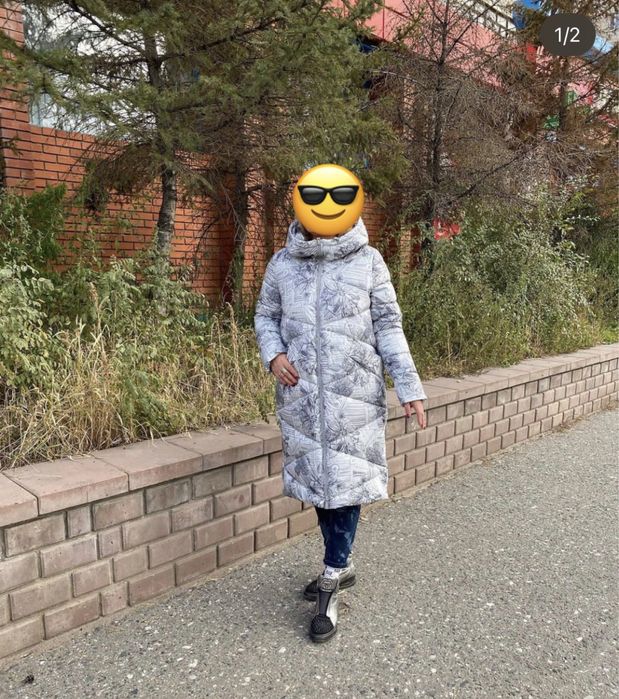 Продам пуховик 44-46 р