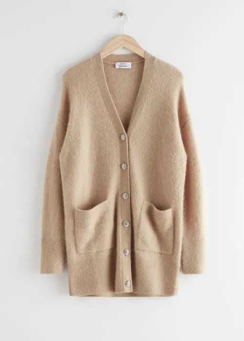 & OTHER STORIES Alpaca Blend женска жилетка от aлпака бленд размер S