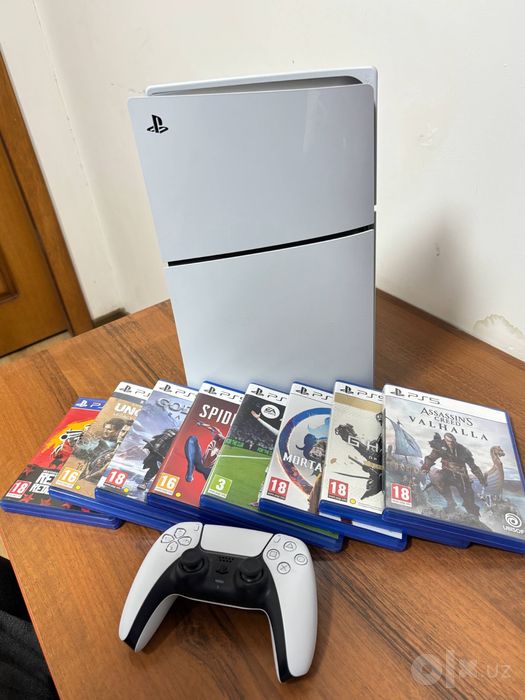 PS5 slim с дисководом
