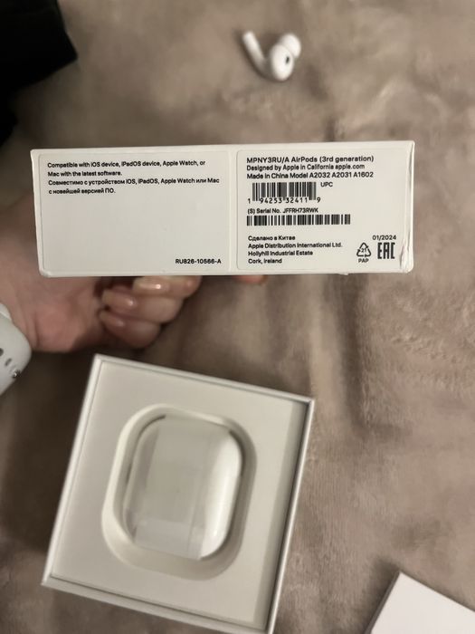 AirPods(3rd generation) ОРИГИНАЛЬНЫЕ