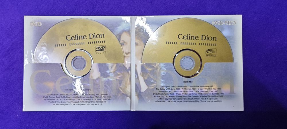 Celine Dion. Подарочное издание на 2 DVD