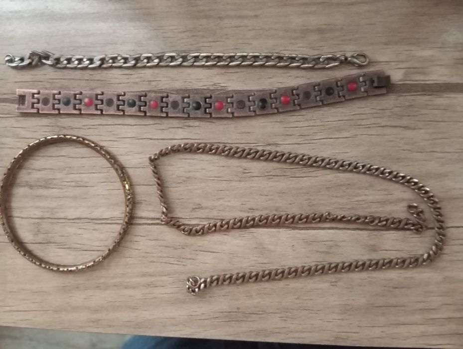 Браслеты медные с магнитом