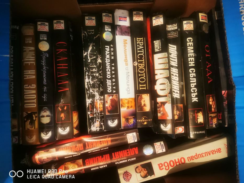 Отлични видеокасети като нови