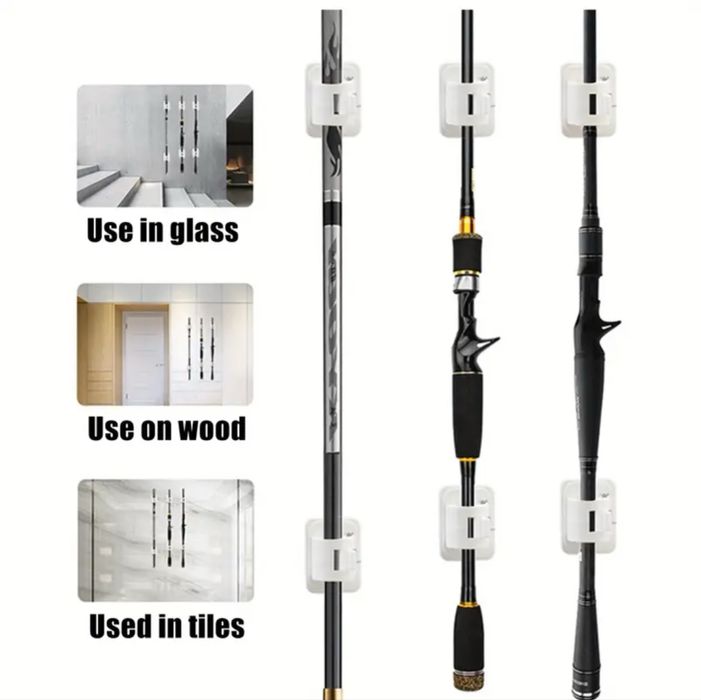 Поставка за въдици в комплект 6 броя