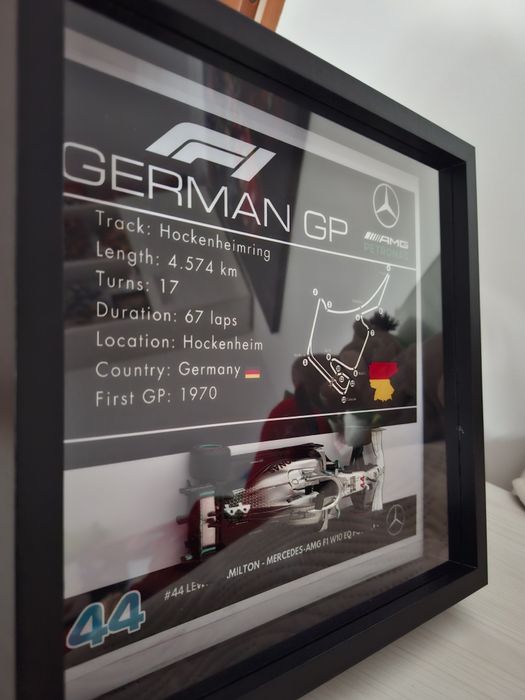 Tablou Mercedes W10 German GP
