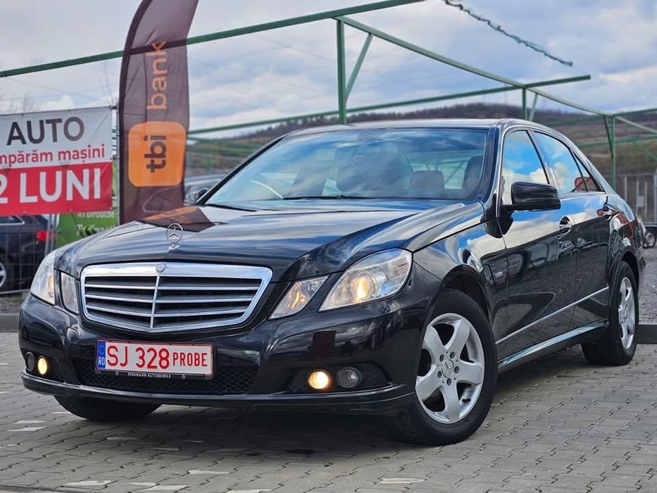 Mercedes E200 W212 2.2 CDI 136 CP BlueEfficiency Climatronic Pilot Automat Cârlig Stare Excelentă
