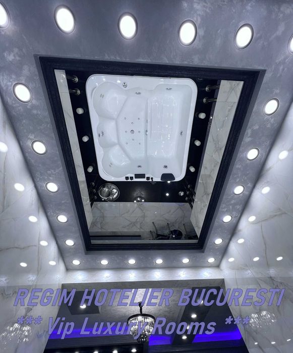 Regim Hotelier București => JACUZZI 180x180 = > VipLuxuryRooms AP.169