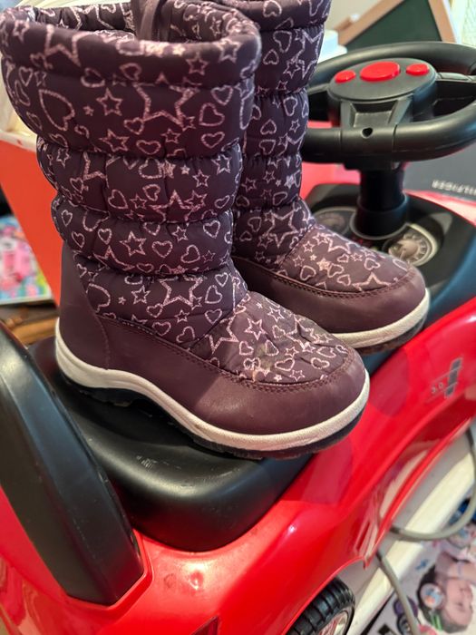 Апрески в лилаво за момиче