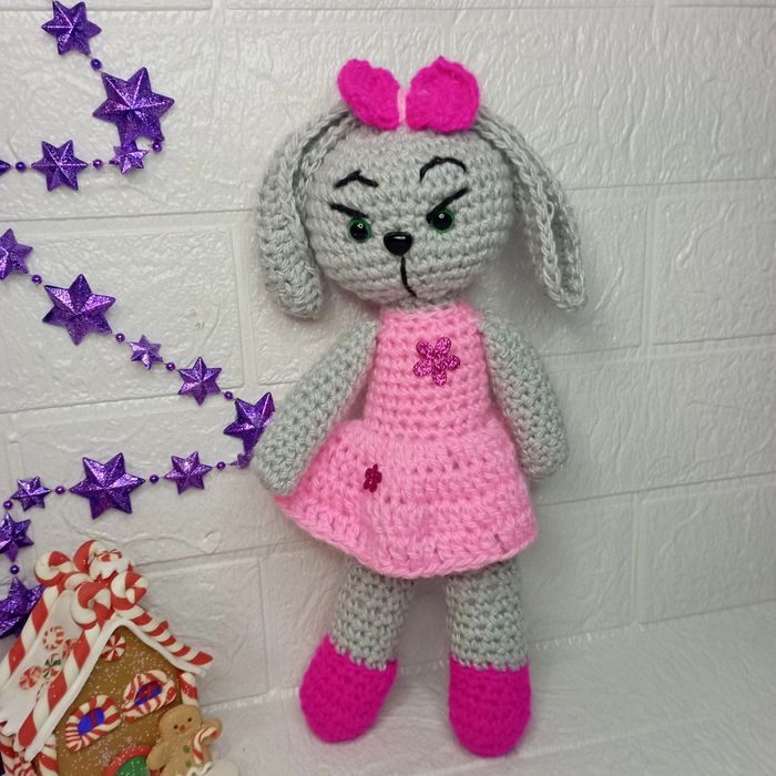 Вязаные игрушки ручной работы