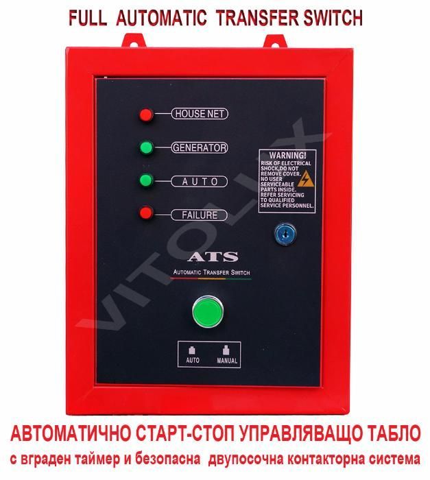 12.5 KVA Монофазни Обезшумени Бензинови Генератори с пълна Aвтоматика