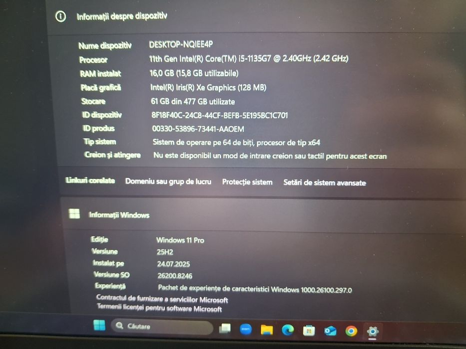 Laptop Lenovo IdealPad 5 - stare excelenta