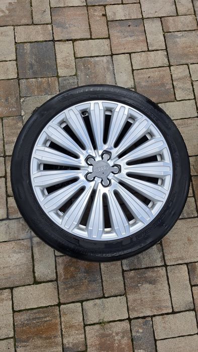 Jante originale Audi A8 S8 R20 + anvelope Michelin Pilot Sport 4S