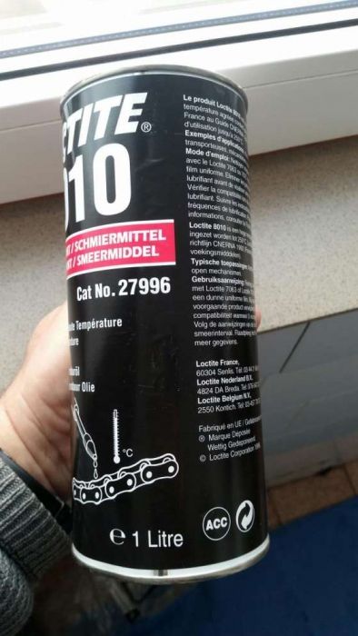 Ulei lubrifiant oil Loctite 8010 -30°+250°C