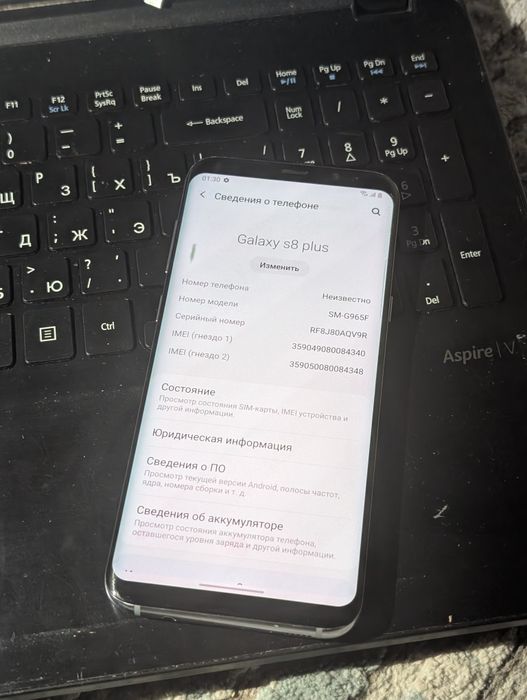 Redmi note 10s and samsung s8 plus